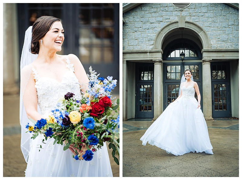 Portraits of Bride at Greystone Piedmont Park.