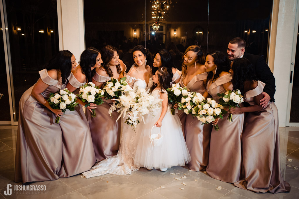 Bridal party at the Tate House